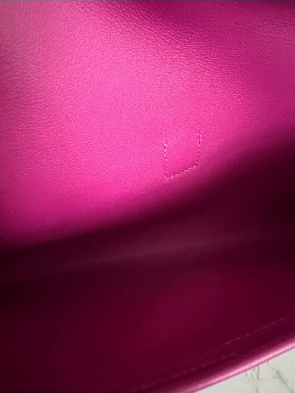 Hermes Jige Elan 29 Clutch In Rose Pourpre Swift Leather - Picture 10 of 14